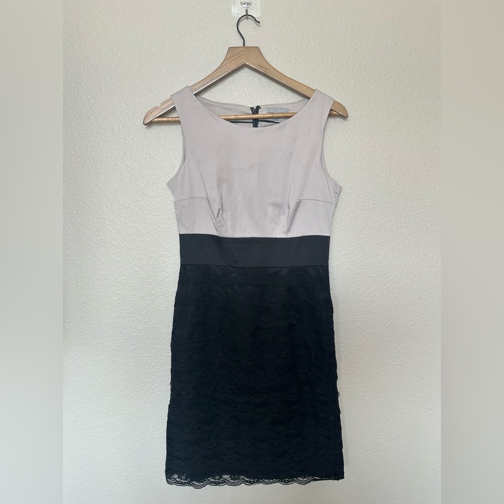 H&M Purple & Black Lace Cocktail Dress – Size 6 | VGUC